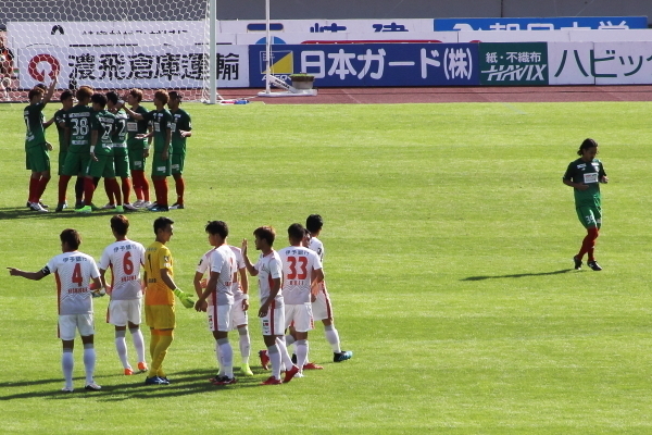 Fc岐阜 19年8回目 愛媛fc戦 徒 然 日 記